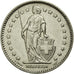 Moneta, Szwajcaria, Franc, 1971, Bern, AU(55-58), Miedź-Nikiel, KM:24a.1