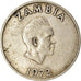 Munten, Zambia, 10 Ngwee, 1972, British Royal Mint, FR+, Copper-Nickel-Zinc