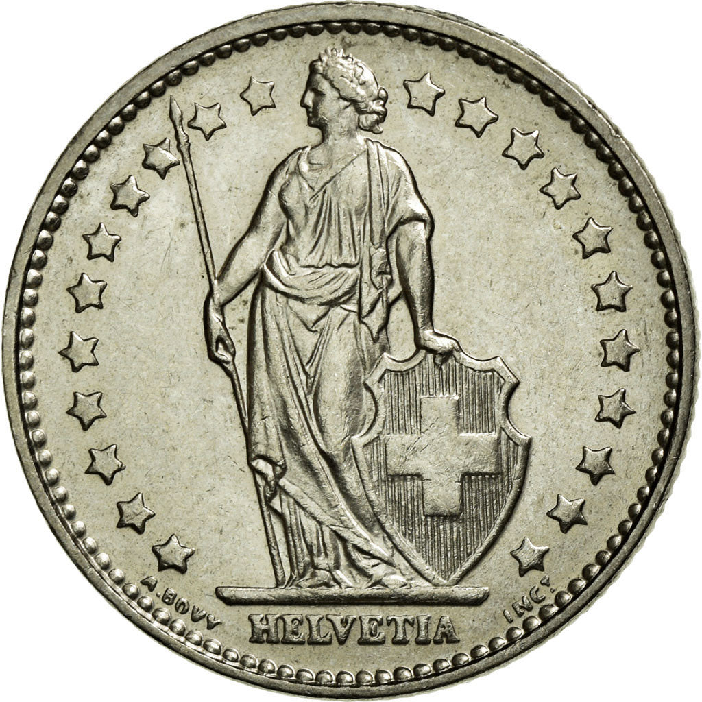 Monnaie, Suisse, Franc, 1971, Bern, SUP, Copper-nickel, KM:24a.1