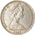 Moneta, Nowa Zelandia, Elizabeth II, 50 Cents, 1967, EF(40-45), Miedź-Nikiel