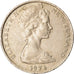 Monnaie, Nouvelle-Zélande, Elizabeth II, 10 Cents, 1976, TTB, Copper-nickel