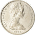 Moneda, Nueva Zelanda, Elizabeth II, 5 Cents, 1978, MBC, Cobre - níquel