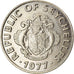 Coin, Seychelles, 50 Cents, 1977, British Royal Mint, EF(40-45), Copper-nickel