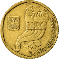 Coin, Israel, 5 Sheqalim, 1982, EF(40-45), Aluminum-Bronze, KM:118