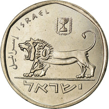 Moneda, Israel, 1/2 Sheqel, 1983, MBC, Cobre - níquel, KM:109