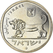 Coin, Israel, 1/2 Sheqel, 1984, Bern, AU(55-58), Copper-nickel, KM:P22