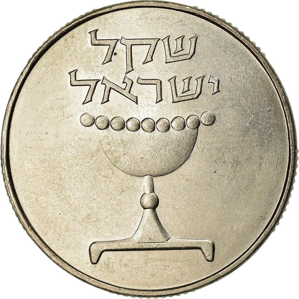 Coin, Israel, Sheqel, 1984, EF(40-45), Copper-nickel, KM:111