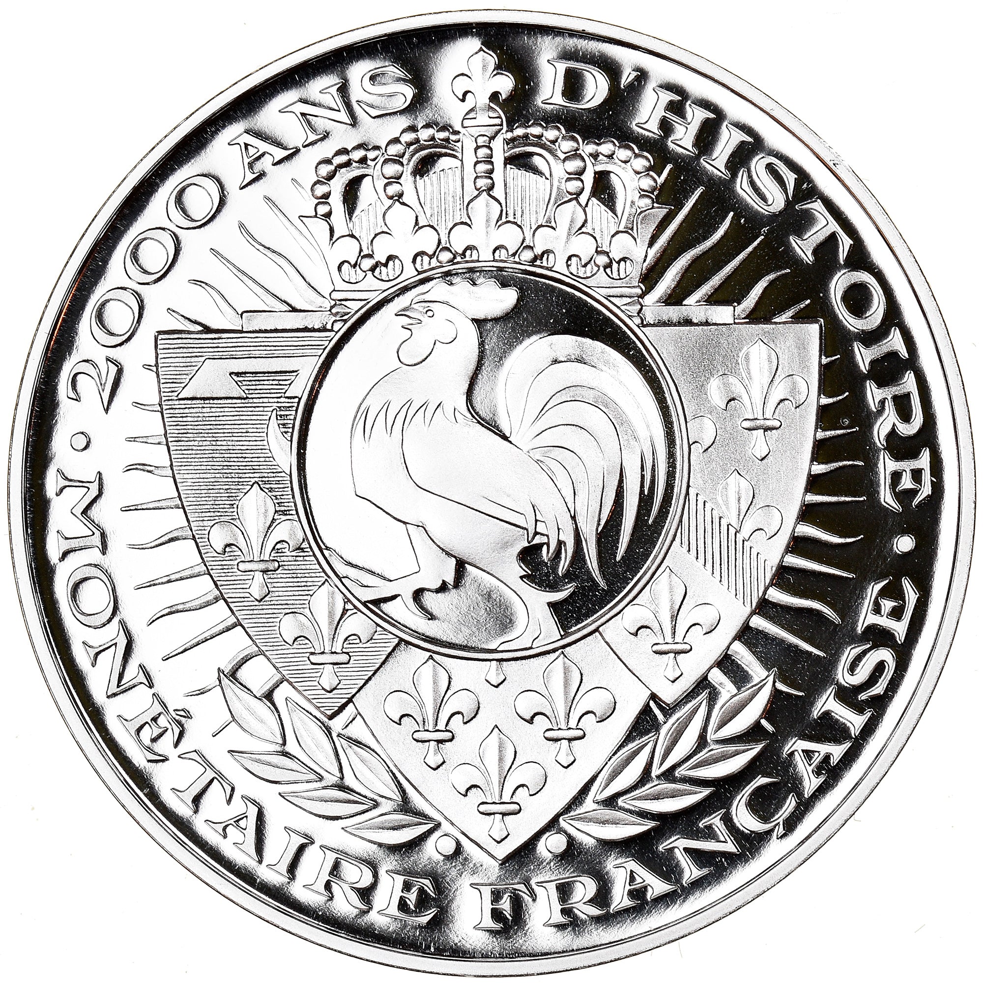 France, Medal, Histoire de la Monnaie Française, Ecu Constitutionnel