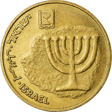 Monnaie, Israel, 10 Agorot, 1985, TTB, Aluminum-Bronze, KM:158