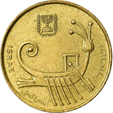 Coin, Israel, Agora, 1988, EF(40-45), Aluminum-Bronze, KM:171