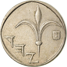 Coin, Israel, New Sheqel, 1989, EF(40-45), Copper-nickel, KM:163