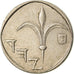 Coin, Israel, New Sheqel, 1989, EF(40-45), Copper-nickel, KM:163