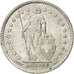 SWITZERLAND, Franc, 1914, Bern, KM #24, AU(55-58), Silver, 23.2, 4.97
