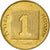 Coin, Israel, Agora, 1990, Jerusalem, EF(40-45), Aluminum-Bronze, KM:156