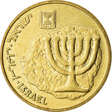 Coin, Israel, 10 Agorot, 1990, EF(40-45), Aluminum-Bronze, KM:158