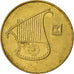 Coin, Israel, New Sheqel, 1990, EF(40-45), Copper-nickel, KM:163