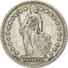 SWITZERLAND, Franc, 1907, Bern, KM #24, EF(40-45), Silver, 23.2, 4.96