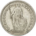 SWITZERLAND, Franc, 1906, Bern, KM #24, VF(30-35), Silver, 23.2, 4.93