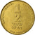 Moneda, Israel, 1/2 New Sheqel, 1992, MBC, Aluminio - bronce, KM:159