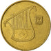Moneta, Israele, 1/2 New Sheqel, 1992, BB, Alluminio-bronzo, KM:174