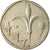 Moneta, Israel, New Sheqel, 1992, EF(40-45), Miedź-Nikiel, KM:160