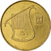Moneta, Israele, 1/2 New Sheqel, 1994, BB, Alluminio-bronzo, KM:174