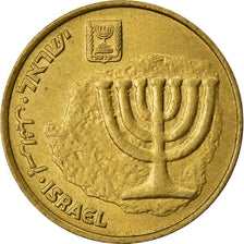 Münze, Israel, 10 Agorot, 1996, SS, Aluminum-Bronze, KM:158