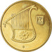 Münze, Israel, 1/2 New Sheqel, 1997, Piéfort, VZ, Aluminum-Bronze, KM:P100