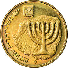 Coin, Israel, 10 Agorot, 1997, EF(40-45), Aluminum-Bronze, KM:173