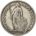 SWITZERLAND, Franc, 1901, Bern, KM #24, VF(20-25), Silver, 23.2, 4.93