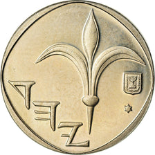 Monnaie, Israel, New Sheqel, 1997, SUP, Copper-nickel, KM:163a