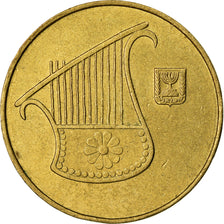 Coin, Israel, 1/2 New Sheqel, 1999, EF(40-45), Aluminum-Bronze, KM:159