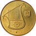 Coin, Israel, 1/2 New Sheqel, 1999, EF(40-45), Aluminum-Bronze, KM:174