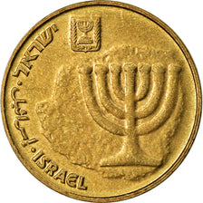 Moneta, Israele, 10 Agorot, 2001, BB, Alluminio-bronzo, KM:158