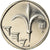 Coin, Israel, New Sheqel, 2001, EF(40-45), Copper-nickel, KM:163