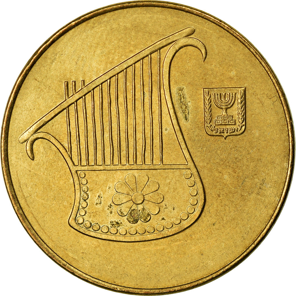 Monnaie, Israel, 1/2 New Sheqel, 2002, TTB, Aluminum-Bronze, KM:159