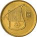 Moneta, Israele, 1/2 New Sheqel, 2004, BB, Alluminio-bronzo, KM:159