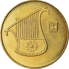 Monnaie, Israel, 1/2 New Sheqel, 2006, TTB, Aluminum-Bronze, KM:159