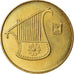 Monnaie, Israel, 1/2 New Sheqel, 2006, TTB, Aluminum-Bronze, KM:159