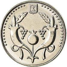 Moneda, Israel, 2 New Sheqalim, 2008, EBC, Níquel chapado en acero, KM:433