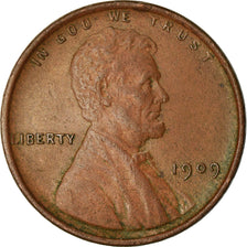 Coin, United States, Lincoln Cent, Cent, 1909, U.S. Mint, Philadelphia