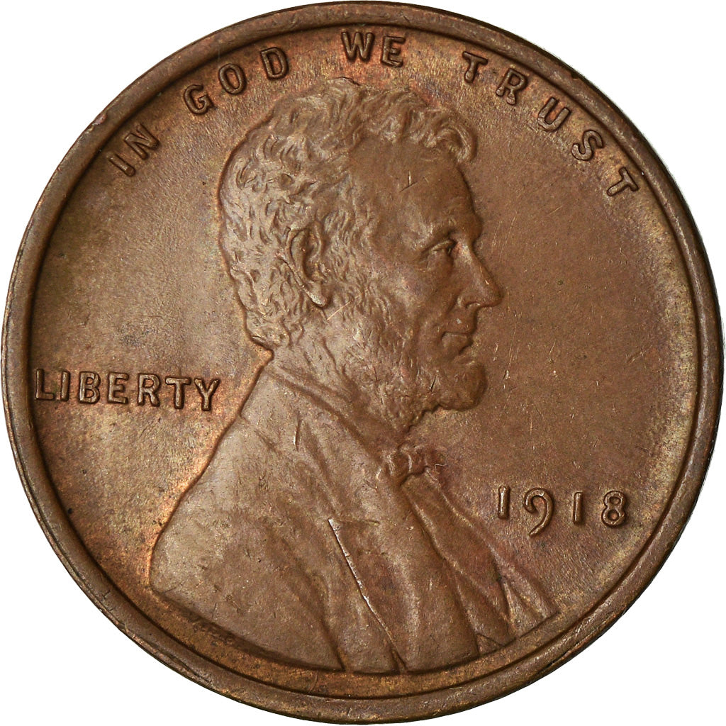 Coin, United States, Lincoln Cent, Cent, 1908, U.S. Mint, Philadelphia