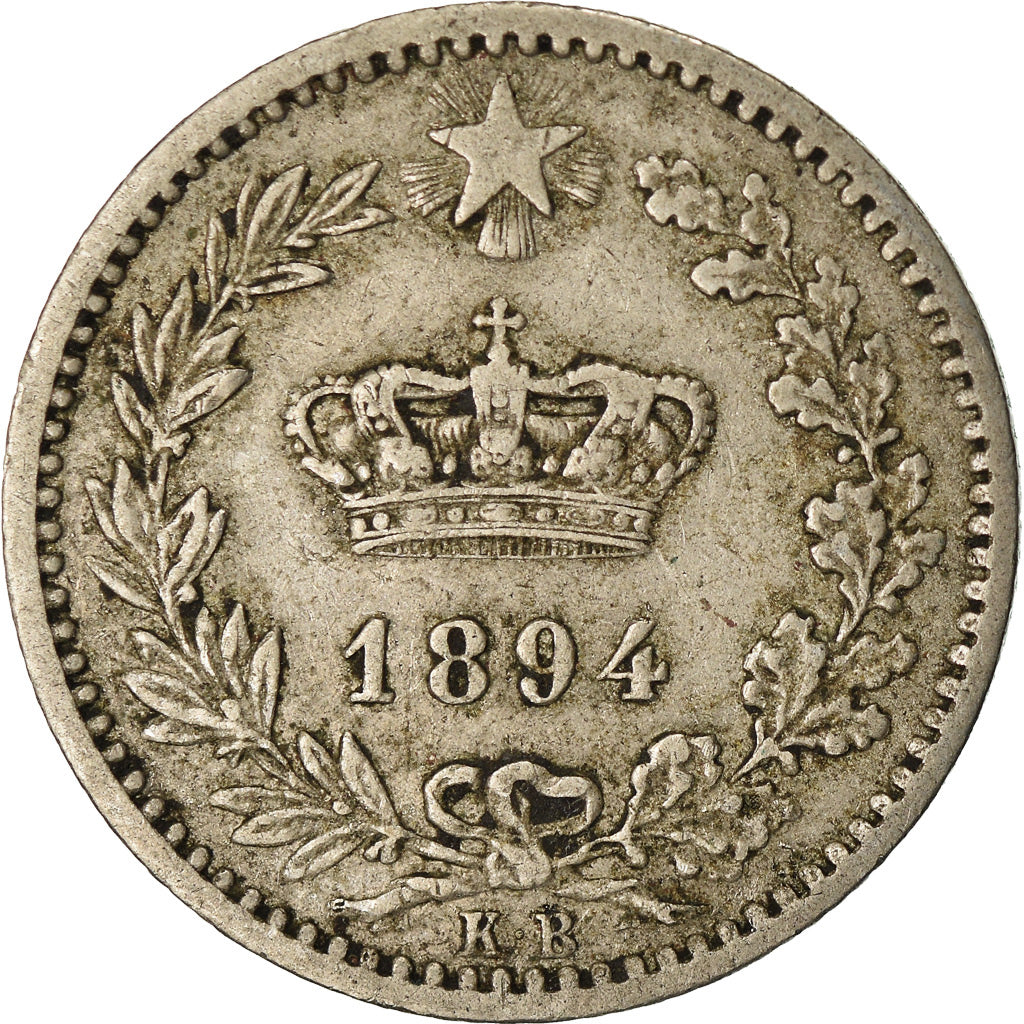 Moneta, Włochy, Umberto I, 20 Centesimi, 1894, Berlin, EF(40-45)