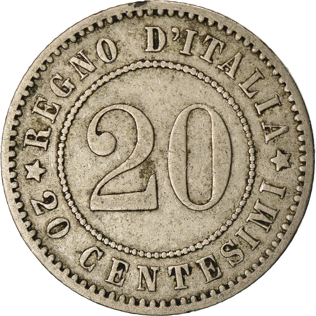 Moneta, Włochy, Umberto I, 20 Centesimi, 1894, Berlin, EF(40-45)