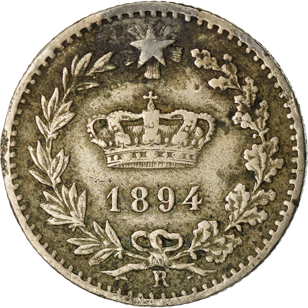 Münze, Italien, Umberto I, 20 Centesimi, 1894, Rome, SS, Copper-nickel, KM:28.2