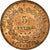 Münze, Frankreich, Cérès, 5 Centimes, 1897, Paris, VZ+, Bronze, KM:821.1