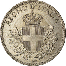 Coin, Italy, Vittorio Emanuele III, 20 Centesimi, 1919, Rome, AU(55-58), Nickel