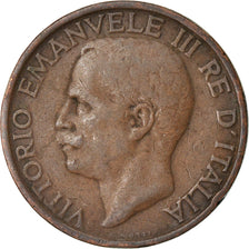 Coin, Italy, Vittorio Emanuele III, 10 Centesimi, 1920, Rome, VF(20-25), Bronze