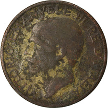 Coin, Italy, Vittorio Emanuele III, 10 Centesimi, 1936, Rome, F(12-15), Bronze