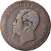 Moeda, Itália, Vittorio Emanuele II, 5 Centesimi, 1867, Milan, VF(20-25)
